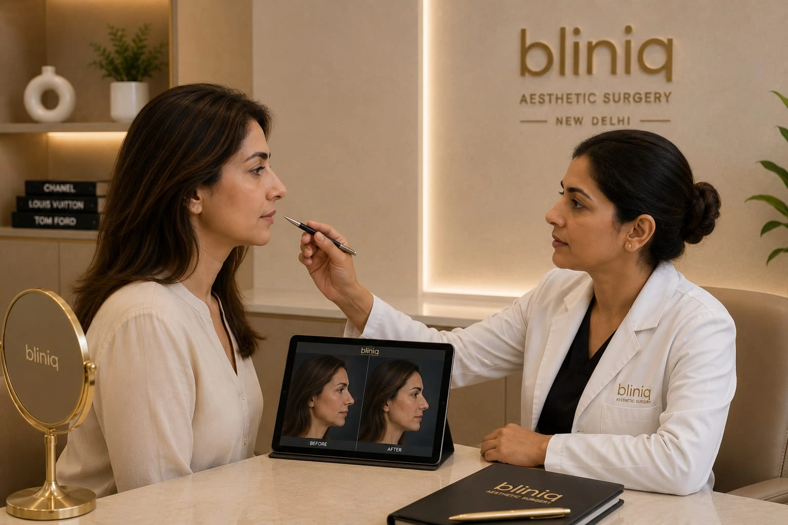 Facial Mapping and Clinical Consultations at BLINIQ